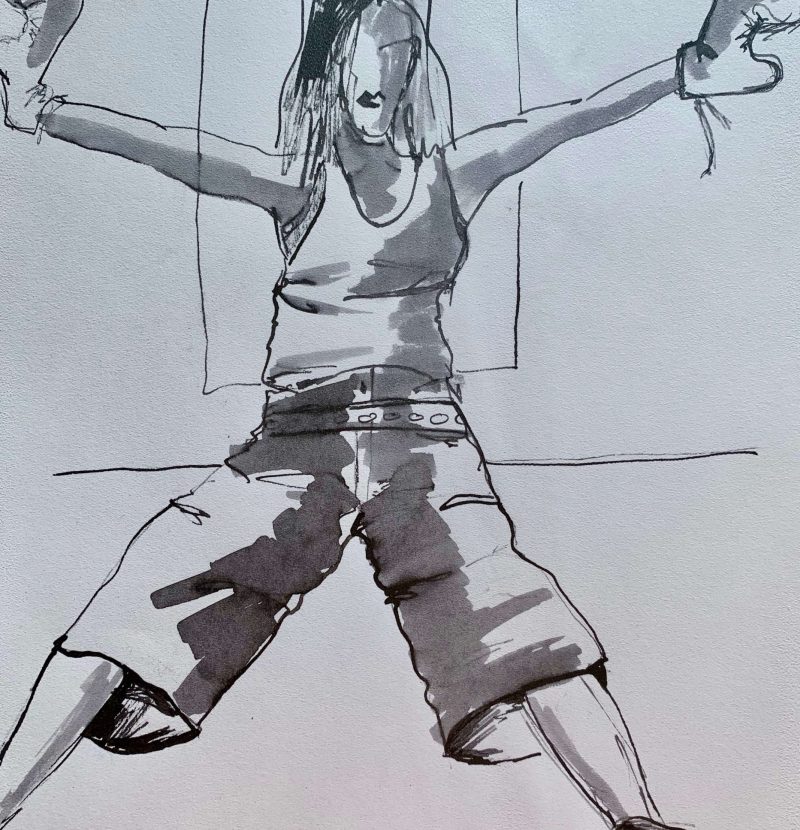 Mode Skizzen - caroline rueber