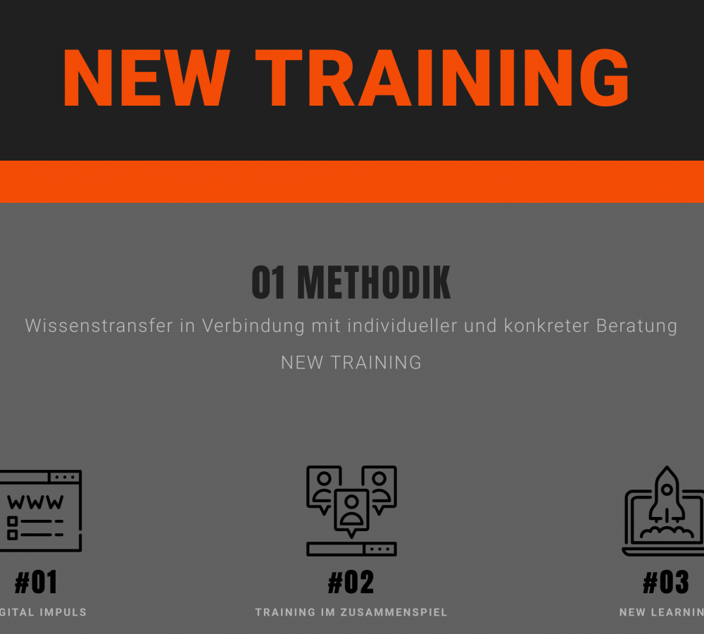 New Training - Brand and Sales - Sinnstiftende Markenführung