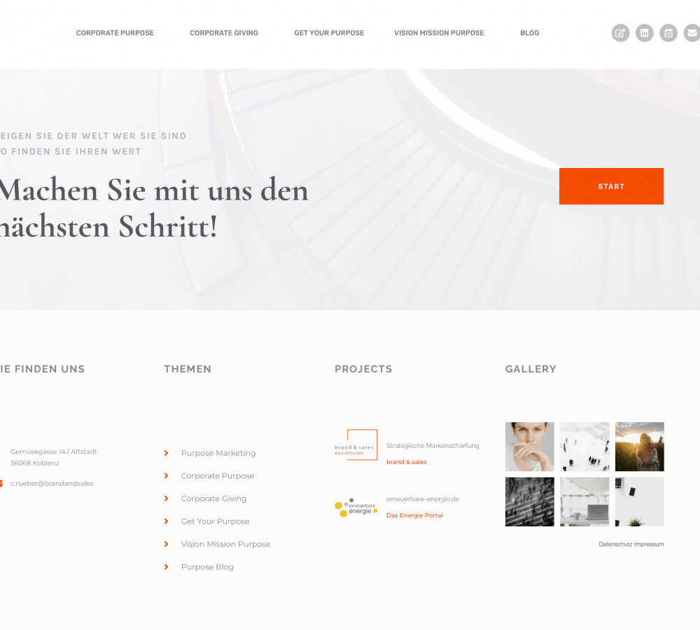 footerlayout webdesign - conceptanddesign