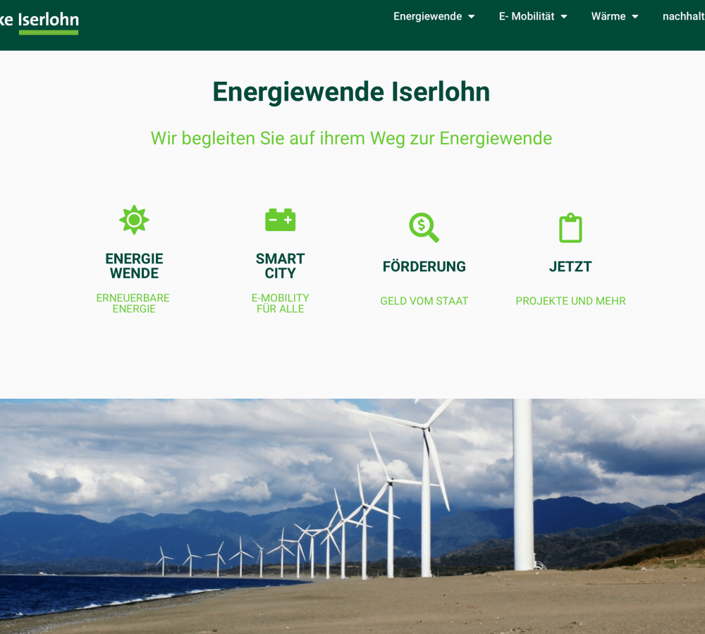 iserlohn.erneuerbare-energie.de - design content portal-conceptanddesign